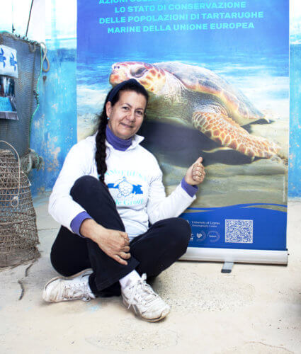 Daniela Freggi Director Lampedusa Turtle Rescue